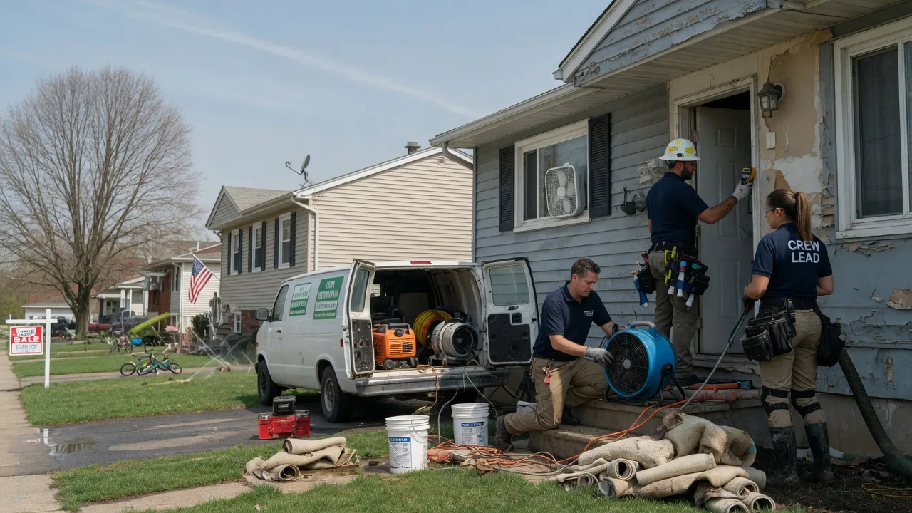 Flood Cleanup in Hebron, IL near me
