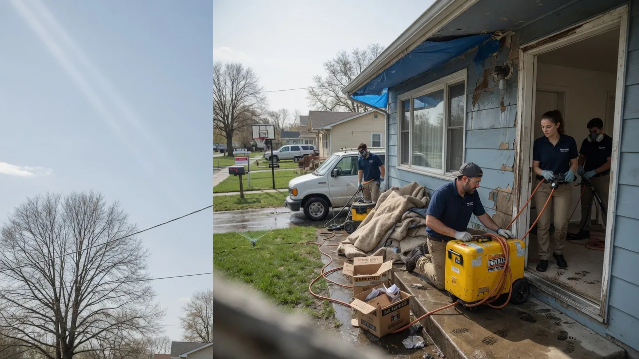 Basement Flood Cleanup in Hebron, IL near me